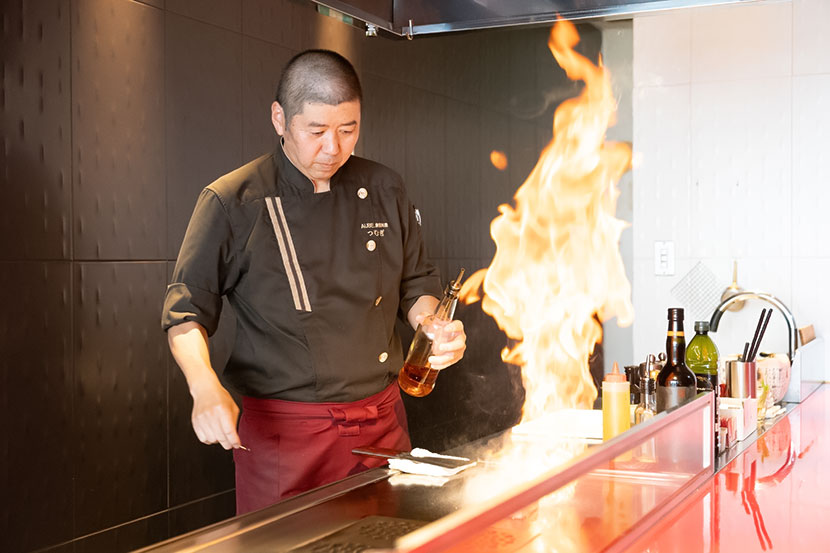 AUBE.鉄板料理つむぎ